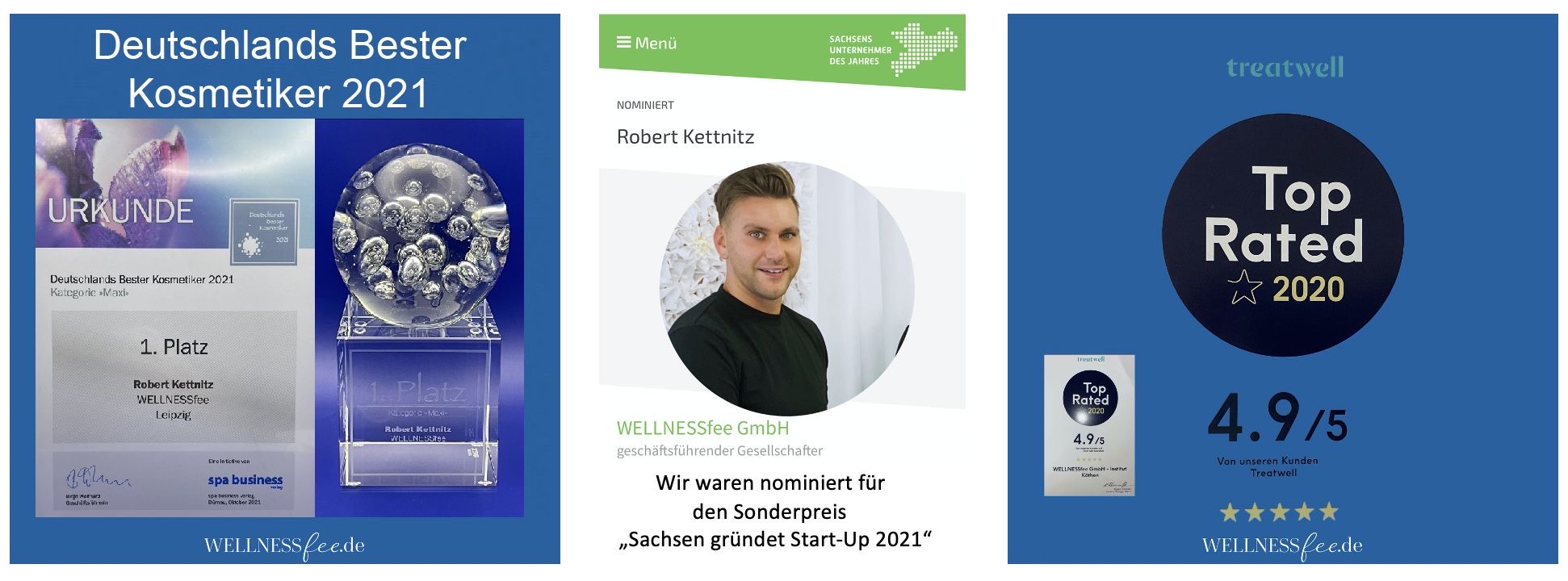 WELLNESSfee Deutschlands Bester Kosmetiker 2021